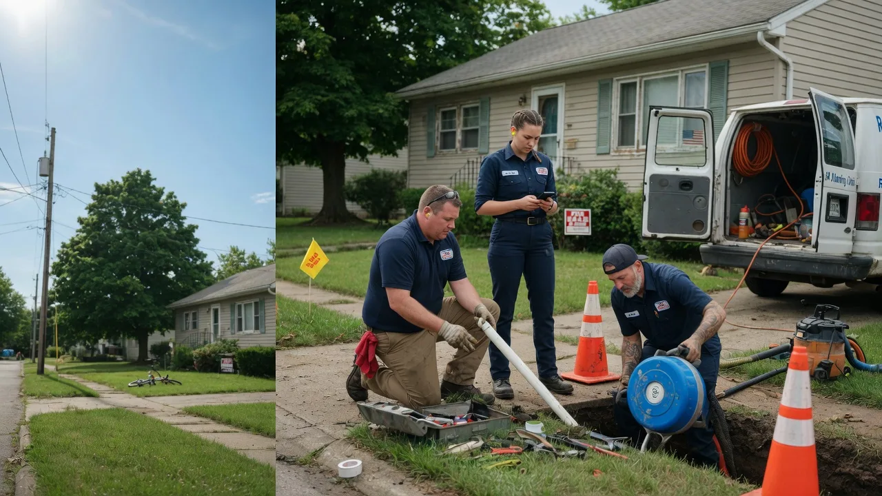 Sewer Line Repair in Prescott, KS near me